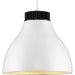 Progress Lighting 9450037202830 Radian LED 1 Light 15W LED Pendant Satin White (P500372-028-30)