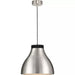Progress Lighting 9450037300930 Radian LED 1 Light 20W LED Pendant Brushed Nickel (P500373-009-30)