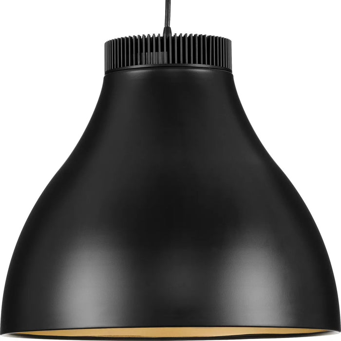 Progress Lighting 9450037331M30 Radian LED 1 Light 20W LED Pendant Matte Black (P500373-31M-30)