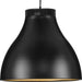 Progress Lighting 9450037331M30 Radian LED 1 Light 20W LED Pendant Matte Black (P500373-31M-30)