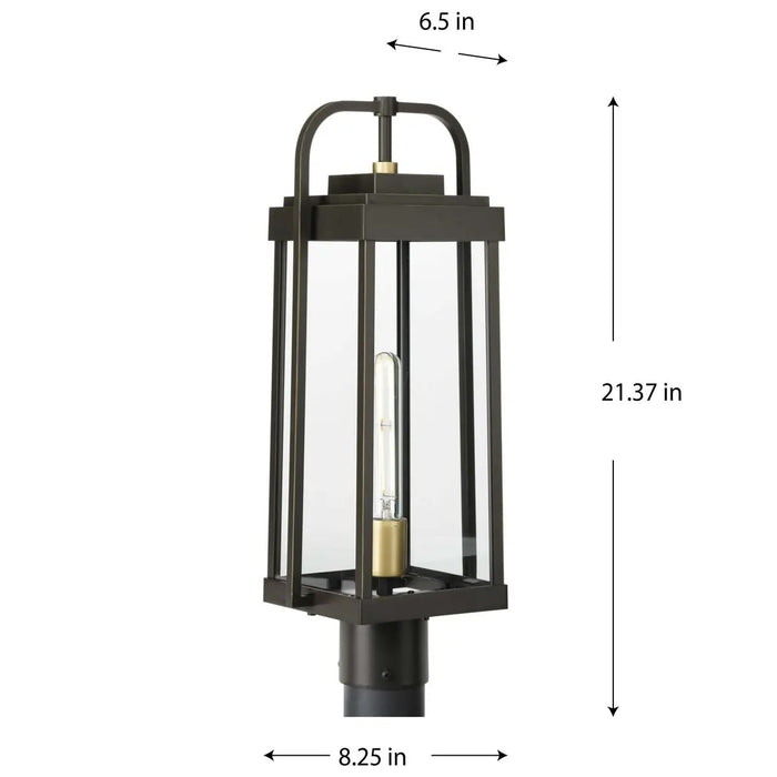 Progress Lighting 94540090020 Walcott 1 Light 60W Outdoor Post Lantern Medium Base Antique Bronze (P540090-020)