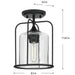 Progress Lighting 94550110031 Watch Hill 1 Light 60W Outdoor Flush Mount Medium Base Black (P550110-031)