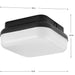 Progress Lighting 9455011503130 Hard Nox 1 Light 25W Outdoor Flush Mount Black (P550115-031-30)