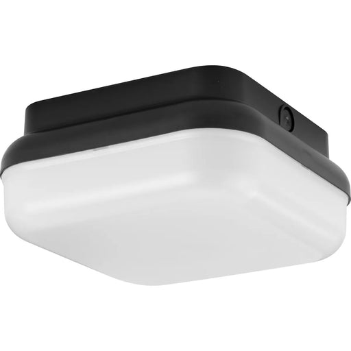 Progress Lighting 9455011503130 Hard Nox 1 Light 25W Outdoor Flush Mount Black (P550115-031-30)