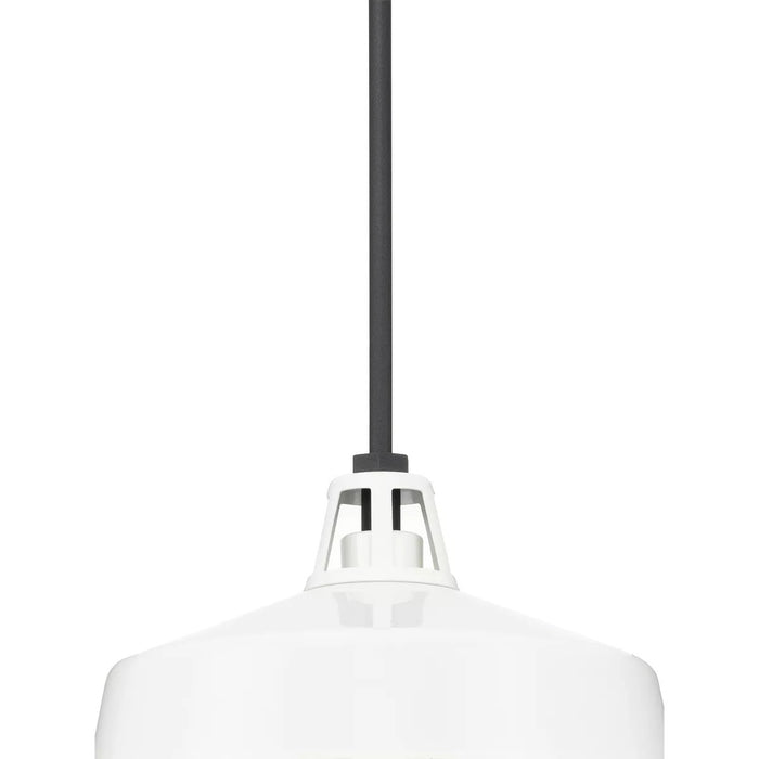 Progress Lighting 94550116030 Cedar Springs 1 Light 100W Outdoor Pendant Medium Base White (P550116-030)