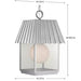 Progress Lighting 94550117141 Point Dume-Hook Pond 1 Light 100W Hanging Lantern Medium Base Galvanized Finish (P550117-141)
