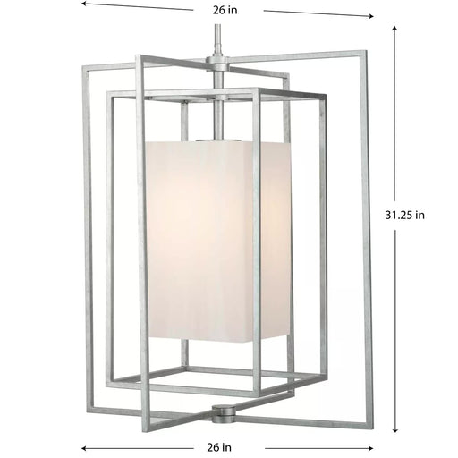 Progress Lighting 94550118141 Point Dume-Shadmore 1 Light 100W Outdoor Pendant Medium Base Galvanized Finish (P550118-141)