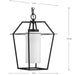Progress Lighting 94550120031 Chilton 1 Light 100W Outdoor Hanging Lantern Medium Base Black (P550120-031)