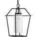 Progress Lighting 94550120031 Chilton 1 Light 100W Outdoor Hanging Lantern Medium Base Black (P550120-031)