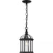 Progress Lighting 94550122031 Dillard 1 60W Outdoor Hanging Lantern Medium Base Black (P550122-031)