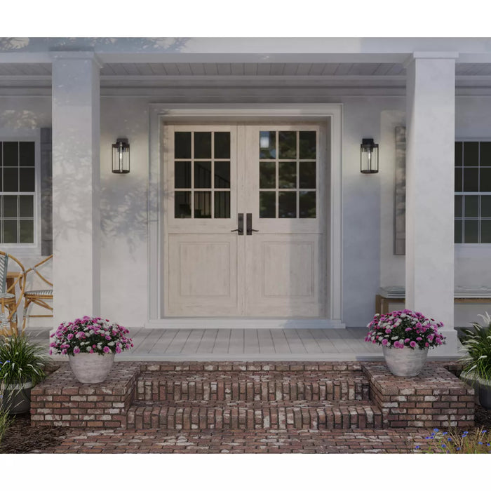 Progress Lighting 9456028231M Whitmire 1 Light 60W Outdoor Wall Lantern Medium Base Matte Black (P560282-31M)