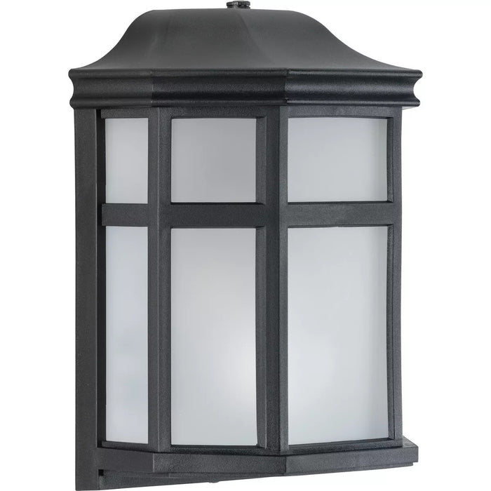 Progress Lighting 94560283031PC Milford Non-Metallic Lantern 1 Light 60W Outdoor Wall Lantern Medium Base Black (P560283-031-PC)