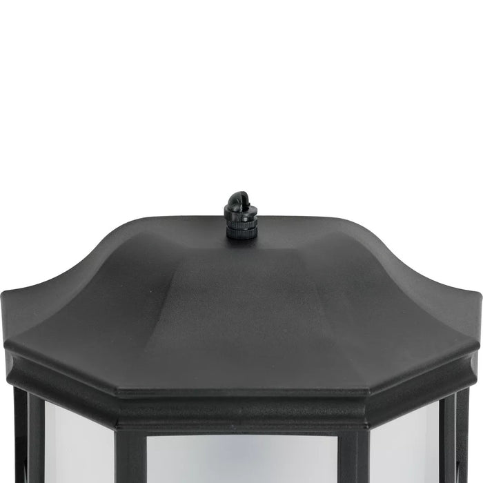Progress Lighting 94560283031PC Milford Non-Metallic Lantern 1 Light 60W Outdoor Wall Lantern Medium Base Black (P560283-031-PC)