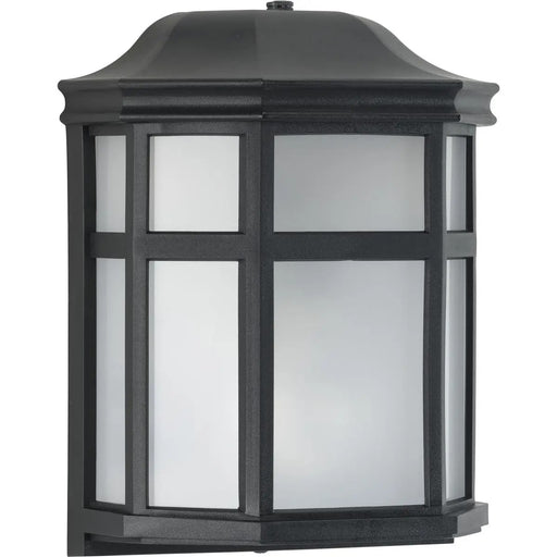 Progress Lighting 94560283031PC Milford Non-Metallic Lantern 1 Light 60W Outdoor Wall Lantern Medium Base Black (P560283-031-PC)