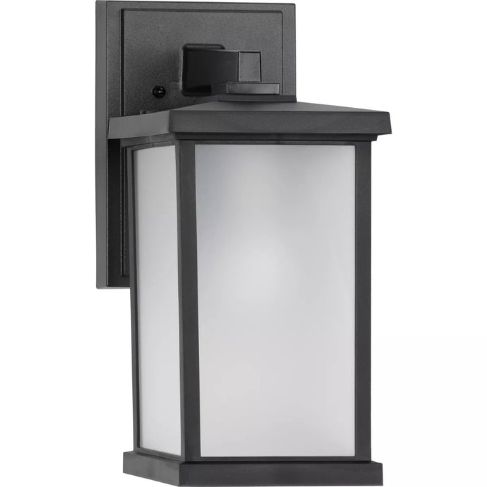 Progress Lighting 94560289031 Trafford Non-Metallic Lantern 1 Light 60W Outdoor Wall Lantern Medium Base Black (P560289-031)