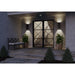 Progress Lighting 94560294031 Wet Location 6 Inch Square Cylinder 2 Light 250W QPAR38 Black (P560294-031)