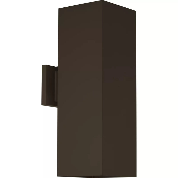 Progress Lighting 9456029502030 Wet Location 6 Inch LED Square Cylinder Antique Bronze (P560295-020-30)