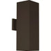 Progress Lighting 9456029502030 Wet Location 6 Inch LED Square Cylinder Antique Bronze (P560295-020-30)