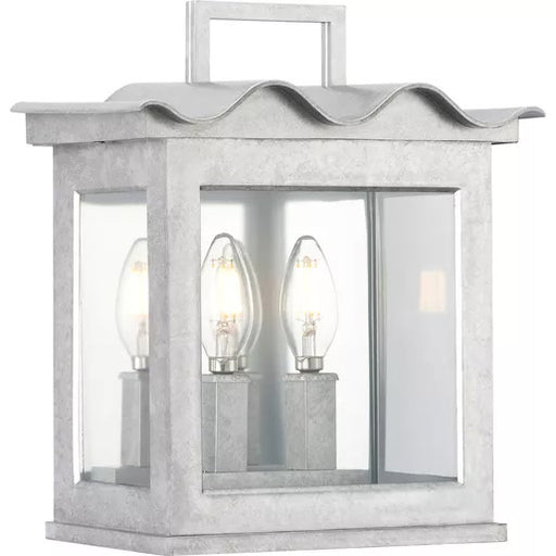 Progress Lighting 94560297141 Point Dume-Seamoor 2 Light 60W Outdoor Wall Lantern Medium Base Galvanized Finish (P560297-141)