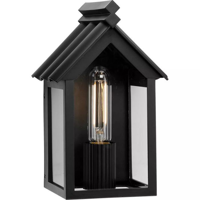 Progress Lighting 9456030231M Point Dume-Dunemere 1 Light 60W Outdoor Wall Lantern Medium Base Matte Black (P560302-31M)