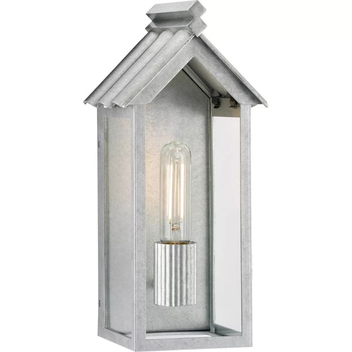 Progress Lighting 94560303141 Point Dume-Dunemere 1 Light 60W Outdoor Wall Lantern Medium Base Galvanized Finish (P560303-141)