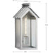 Progress Lighting 94560304141 Point Dume-Dunemere 1 Light 60W Outdoor Wall Lantern Medium Base Galvanized Finish (P560304-141)