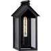 Progress Lighting 9456030431M Point Dume-Dunemere 1 Light 60W Outdoor Wall Lantern Medium Base Matte Black (P560304-31M)