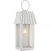 Progress Lighting 94560306192 Point Dume-Hook Pond 1 Light 60W Outdoor Wall Lantern Medium Base Shelter White (P560306-192)