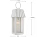 Progress Lighting 94560306192 Point Dume-Hook Pond 1 Light 60W Outdoor Wall Lantern Medium Base Shelter White (P560306-192)
