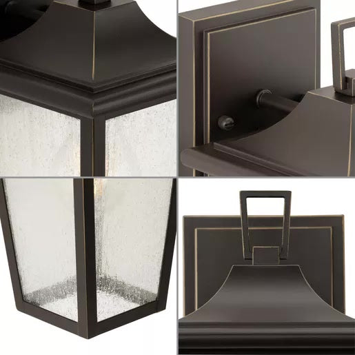 Progress Lighting 94560307020 Padgett 1 Light 100W Outdoor Wall Lantern Medium Base Antique Bronze (P560307-020)