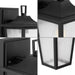 Progress Lighting 94560307031 Padgett 1 Light 100W Outdoor Wall Lantern Medium Base Black (P560307-031)