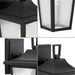 Progress Lighting 94560309031 Padgett 1 Light 100W Outdoor Wall Lantern Medium Base Black (P560309-031)