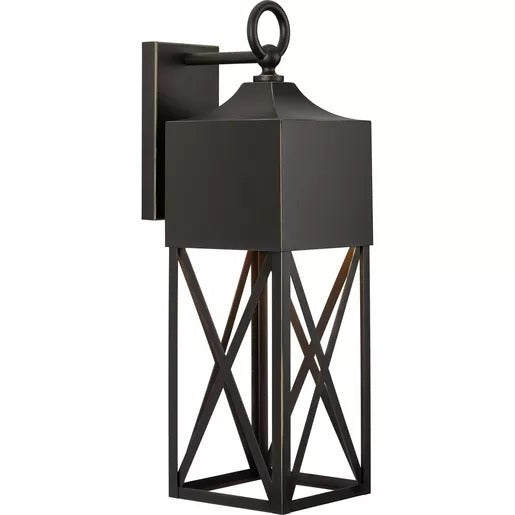 Progress Lighting 94560317020 Birkdale 1 Light 100W Outdoor Wall Lantern Medium Base Antique Bronze (P560317-020)