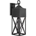 Progress Lighting 94560317031 Birkdale 1 Light 100W Outdoor Wall Lantern Medium Base Black (P560317-031)