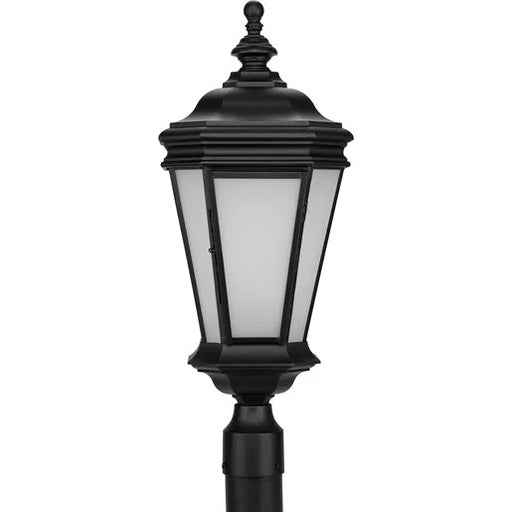 Progress Lighting 94644031MD Crawford 1 Light 100W Outdoor Post Lantern Medium Base Black (P6440-31MD)