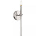 Progress Lighting 94710106009 Elara 1 Light 60W Wall Light Candelabra Base Brushed Nickel (P710106-009)