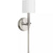 Progress Lighting 94710106009 Elara 1 Light 60W Wall Light Candelabra Base Brushed Nickel (P710106-009)