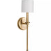 Progress Lighting 94710106163 Elara 1 Light 60W Wall Light Candelabra Base Vintage Brass (P710106-163)