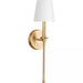 Progress Lighting 94710106163 Elara 1 Light 60W Wall Light Candelabra Base Vintage Brass (P710106-163)