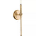 Progress Lighting 94710106163 Elara 1 Light 60W Wall Light Candelabra Base Vintage Brass (P710106-163)