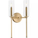 Progress Lighting 94710107163 Elara 2 Light 60W Wall Light Candelabra Base Vintage Brass (P710107-163)