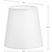 Progress Lighting 94860060000 Elara White Linen Shade (P860060-000)