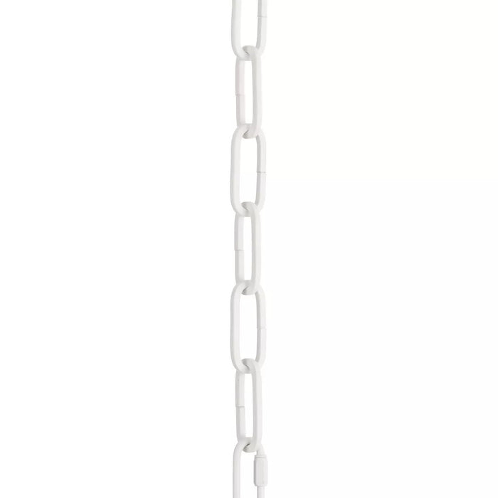 Progress Lighting 948755192 4 Foot 9 Gauge Square Profile Chain Shelter White (P8755-192)