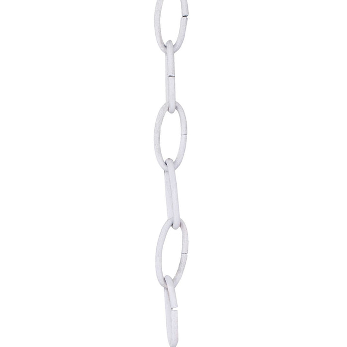 Progress Lighting Accessory Chain -10 Foot Of 9 Gauge Chain In Cottage White (P8757-151)