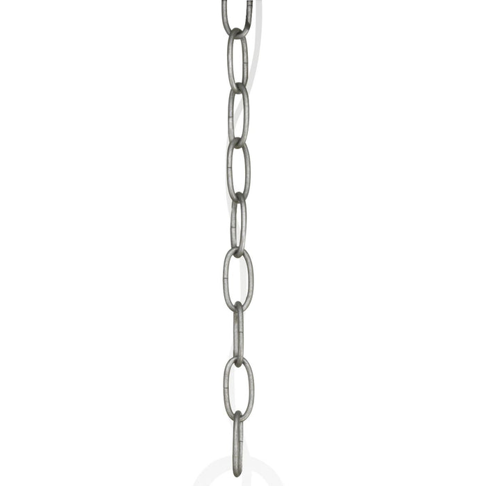 Progress Lighting Accessory Chain -10 Foot Of 9 Gauge Chain In Galvanized Finish (P8757-141)