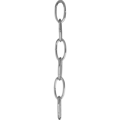 Progress Lighting Accessory Chain -10 Foot Of 9 Gauge Chain In Polished Chrome (P8757-15)