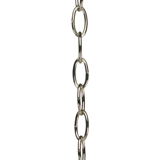 Progress Lighting Accessory Chain -10 Foot Of 9 Gauge Chain In Polished Nickel (P8757-104)
