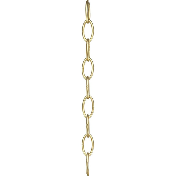 Progress Lighting Accessory Chain -10 Foot Of 9 Gauge Chain In Vintage Gold (P8757-78)
