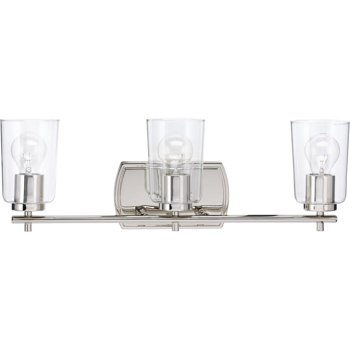 Progress Lighting Adley Collection Three-Light Bath And Vanity (P300156-104)