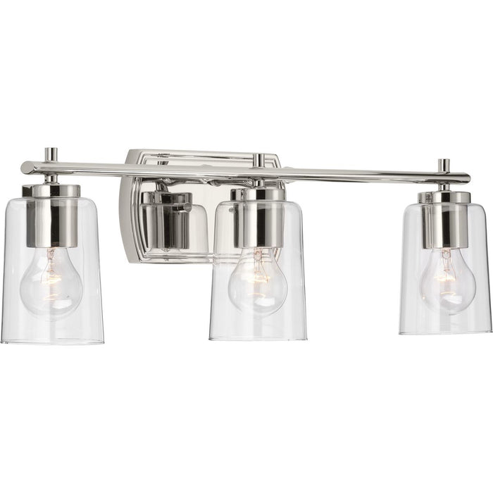 Progress Lighting Adley Collection Three-Light Bath And Vanity (P300156-104)